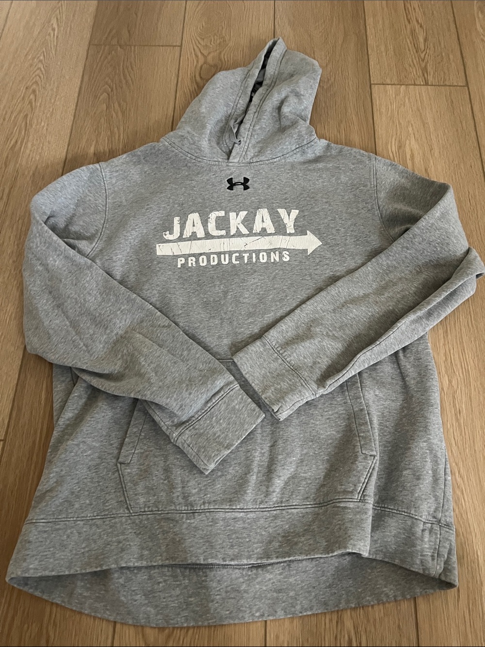 Under Armour Gray JACKAY Productions Pullover Hoodie